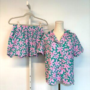 Smash + Tess Mackenzie Short and Top in Retro Floral